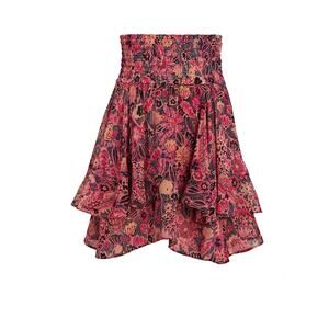 A.L.C. Vera Silk Chiffon Tiered Layer Ruffled Mini Skirt Intermix 0 XS NWOT $395